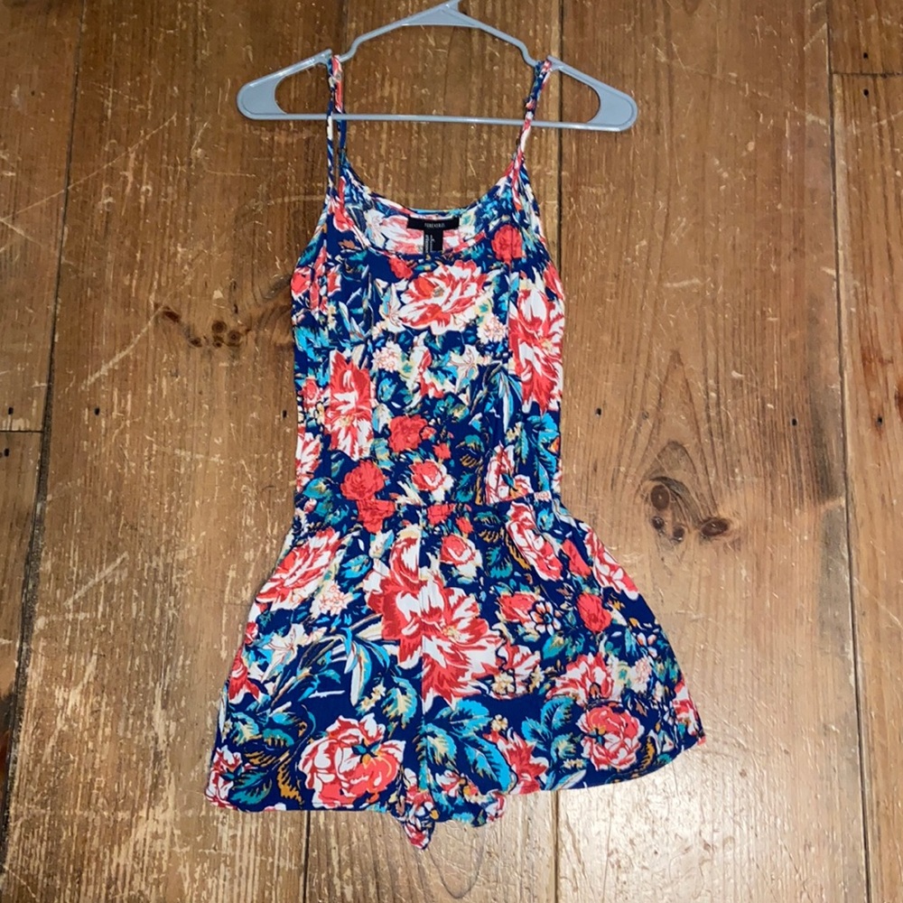Forever 21 - Floral Romper (Size S)